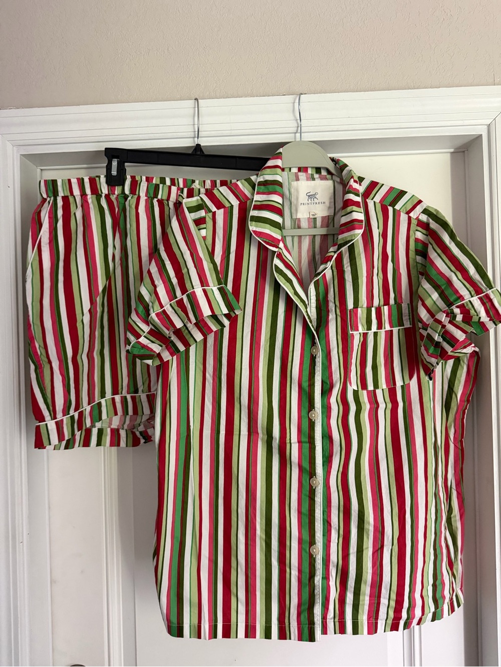 Printfresh BOTH SIZE 1X Short Sleeve Top and Shorts Bottom